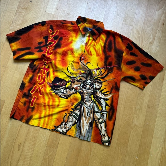 Y2K Vintage Anime Crazy Japanese Animal Ricky Shirt - Picture 2 of 5